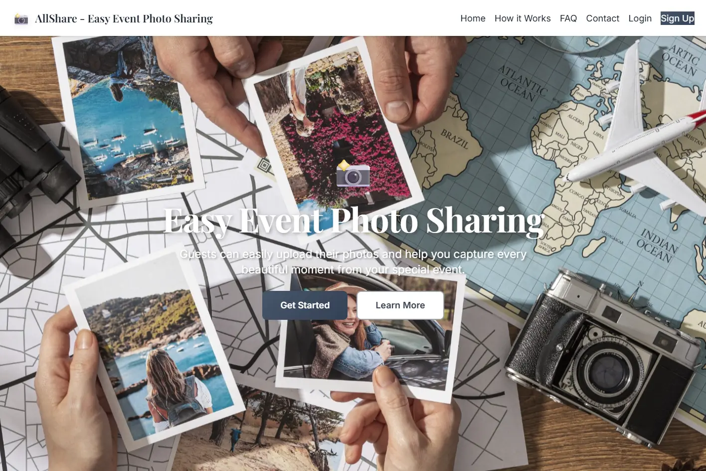 Allshare — Online photo sharing service for events in Oswestry