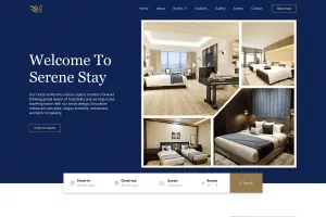 Hotel website — Similar designs by Digital Solutions Oswestry