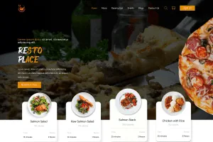 Restaurant Website — Similar designs by Digital Solutions Oswestry